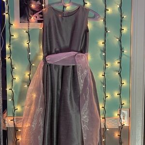 Grey kids dress